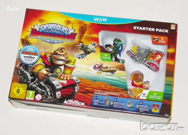 !!!НОВ!!! Nintendo Wii U Skylanders Superchargers: Starter Pack, снимка 2 - Nintendo конзоли - 19220140