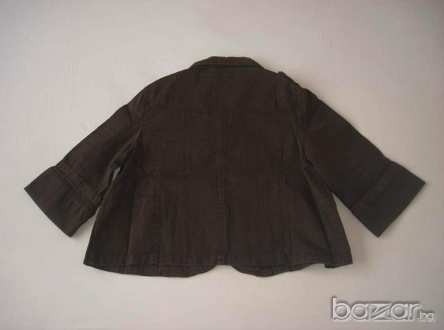 Прекрасно кафяво сако,тренч, 146 /152 см. , снимка 3 - Детски якета и елеци - 16426678