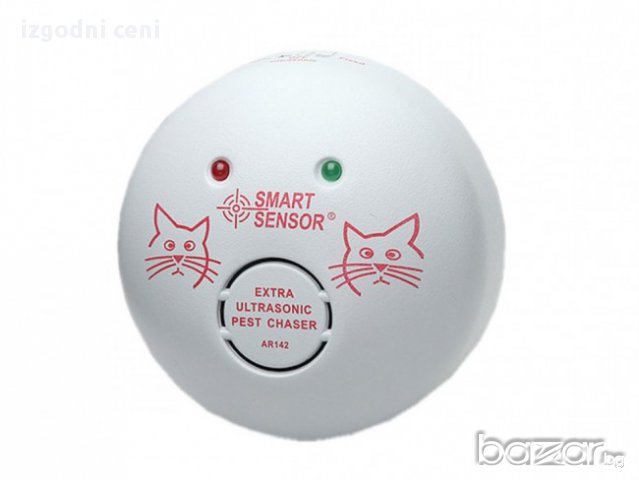 Ултразвуков гонител за мишки, плъхове и дриги гризачи HP AR142-електронна котка, снимка 1