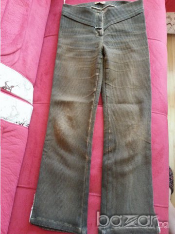 Дамски еластичен панталон - рипсено кадифе, снимка 5 - Панталони - 16161308