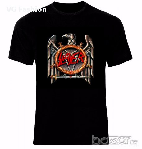  Slayer Trash Metal Eagle Орел Тениска Мъжка/Дамска S до 2XL, снимка 1