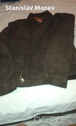 Ново кафяво велурено яке , снимка 6 - Якета - 19711066
