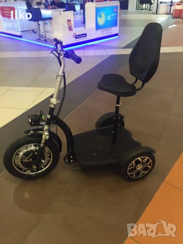 Електрическа триколка Батерия 14Ah Модел 2025- от вносител със сервиз!, снимка 4 - Мотоциклети и мототехника - 22787497