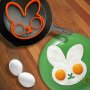 Нови силиконови форми за пържене на яйца - жаба, заек, сова, слънце и облак или череп, снимка 1 - Други - 20588703