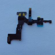 Лентов кабел със сензор за близост + предна камера за iPhone 5S, снимка 1 - Резервни части за телефони - 10971108