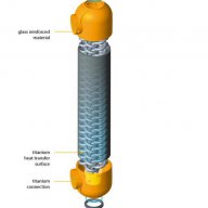 Титаниев топлообменник за басейн AIC, снимка 1 - Басейни и аксесоари - 13179307