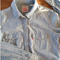 Levi's womens jeans shirt - страхотна дамска риза, снимка 6 - Ризи - 25547632