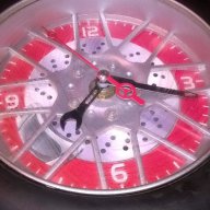 Часовник-гума-19см-внос швеицария, снимка 4 - Антикварни и старинни предмети - 13681519