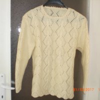 продавам нова дамска блуза  ръчна изработка, снимка 2 - Блузи с дълъг ръкав и пуловери - 20311517