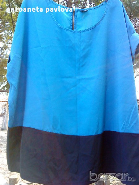блуза в два цвята за макси дама , снимка 1
