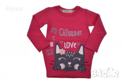 Рокля с дълъг ръкав 1- 5 години, снимка 1