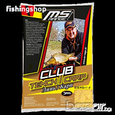 Захранка за шаран – MS Range Club Tench/Carp – 2,5 кг, снимка 1
