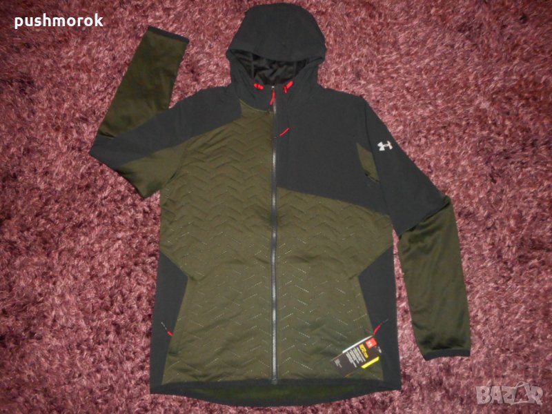 Under Armour ColdGear Reactor Fleece Insulated Full Zip Men’s Hoodie, снимка 1
