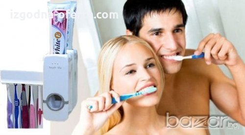 Автоматичен диспенсър за паста за зъби!, снимка 1