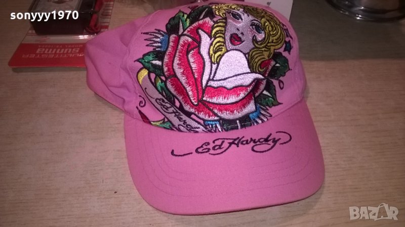 ЗАЯВЕНА-ED HARDY-маркова шапка-внос швеицария, снимка 1