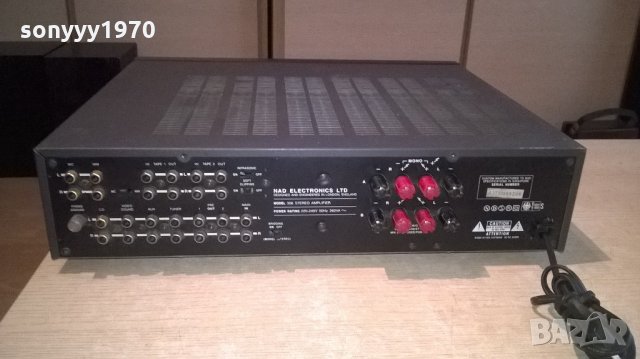 nad model 306-stereo amplifier-england, снимка 11 - Ресийвъри, усилватели, смесителни пултове - 22137884