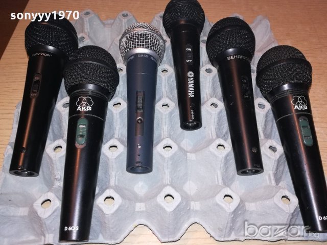 akg/shure/behringer/yamaha-microphone-внос швеицария, снимка 2 - Микрофони - 20538654