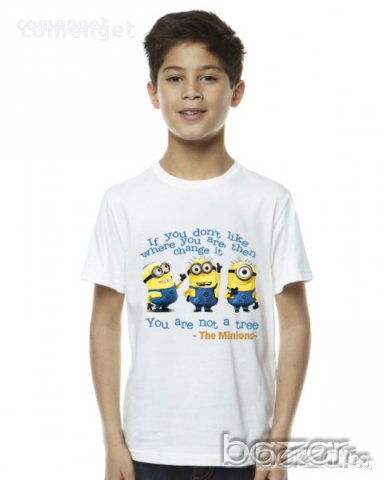 NEW! Детски тениски THE MINIONS / МИНЬОНИ с ANIME принт! Поръчай модел с ТВОЯ идея!, снимка 5 - Детски тениски и потници - 11183222
