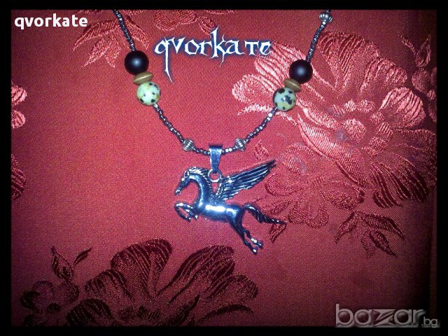 Колие Пегас, снимка 2 - Колиета, медальони, синджири - 13405821