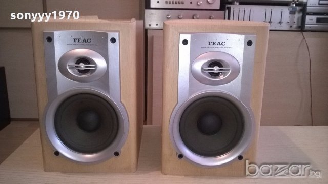 teac-2х50w/6ohm-2бр тонколони-28х26х17см-внос швеицария, снимка 6 - Тонколони - 18345544