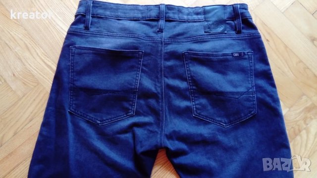  cars jeans оригинал размер 32 цвят тъмно сив мъжки дънки слим, снимка 4 - Дънки - 22293537