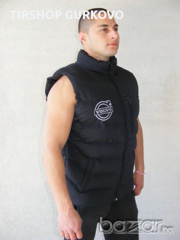 Мъжки Елек С Бродирано Лого На Волво/volvo, снимка 4 - Якета - 12100206
