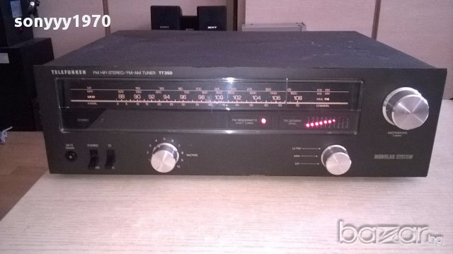 HIFI-telefunken tt350 STEREO TUNER-внос швеицария, снимка 10 - Ресийвъри, усилватели, смесителни пултове - 17959961