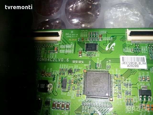 T con Board F60MB4C2LV0.6 , снимка 2 - Части и Платки - 22549354