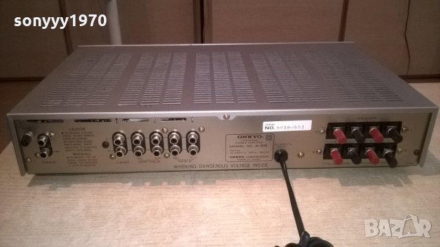 onkyo a-25 amplifier-made in japan 360w-внос швеицария, снимка 12 - Ресийвъри, усилватели, смесителни пултове - 25997412