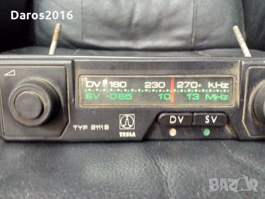 Старо авторадио Tesla, снимка 3 - Антикварни и старинни предмети - 21723289