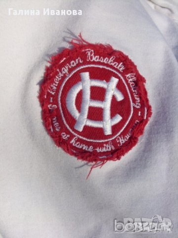 Chevignon оригинална бяла мъжка спортна тениска 100% памук, снимка 4 - Тениски - 23453664