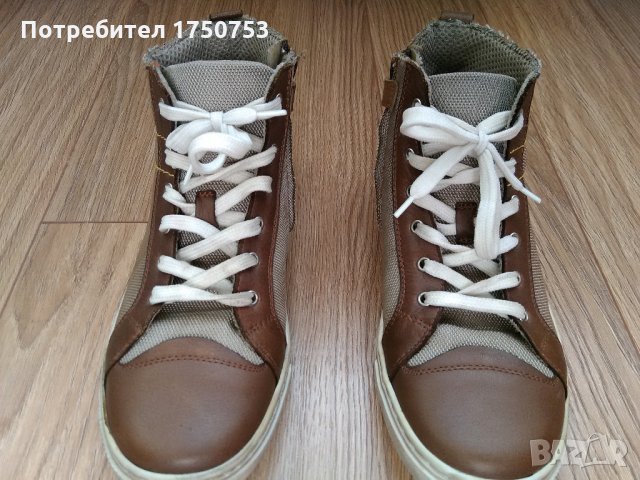 Оригинални кецове ест.кожа и текстил за момче Vera Pele, снимка 2 - Детски обувки - 24462582