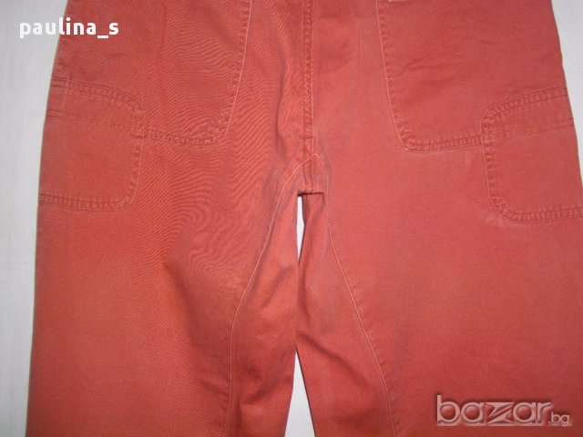 Дизайнерски дънки с висока талия ”Di Di” original brand / цвят Праскова / голям размер, снимка 8 - Дънки - 15339074