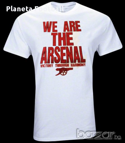 Нова тениска на Арсенал WE ARE THE ARSENAL!