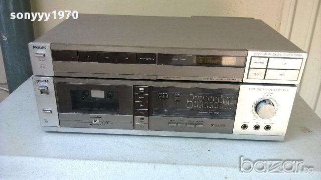 philips tuner+deck-внос швеицария, снимка 4 - Ресийвъри, усилватели, смесителни пултове - 18165706