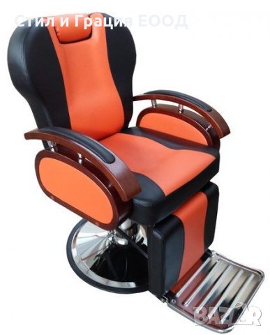 Бръснарски стол S19NAR, снимка 1 - Бръснарски столове - 24256602