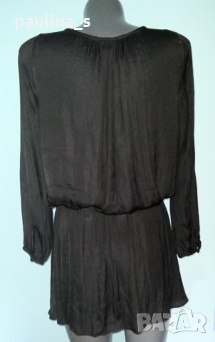 Копринена дизайнерска рокля тип туника "Gina Tricot" art N 66061, снимка 4 - Рокли - 25670566