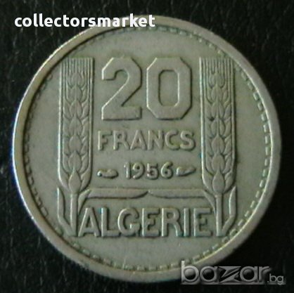 20 франка 1956, Алжир