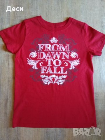 РАЗПРОДАЖБА червена блузка, снимка 2 - Тениски - 25765294