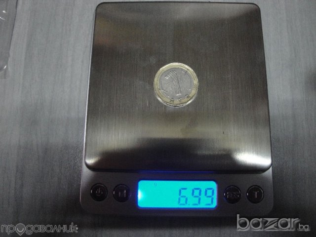 Прецизна бижутерска електронна везна/кантар 500 г.,професионална- висока точност до 0.01 г., снимка 5 - Везни - 8699532