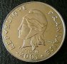20 франка 2003, Френска Полинезия, снимка 2