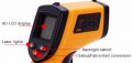Лазарен безконтактен IR термометър  GM320, снимка 5