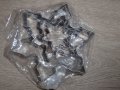  метални снежинки резци 3  броя за украса с фондан захарно тесто сладки и др., снимка 2
