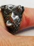Антикварен мъжки пръстен,Царска Русия/сребро 84/, снимка 1 - Антикварни и старинни предмети - 25805165