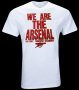 Нова тениска на Арсенал WE ARE THE ARSENAL!, снимка 1 - Фен артикули - 8651525