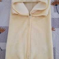 Жълто бебешко одеалце/чувалче, снимка 1 - Спално бельо и завивки - 22751791