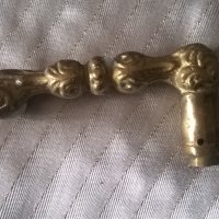  стара бронзова дръжка за врата, снимка 1 - Антикварни и старинни предмети - 20863057