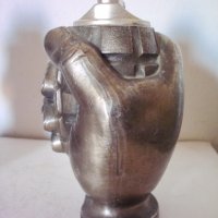 Стара запалка от цв.метал, снимка 2 - Антикварни и старинни предмети - 23075726
