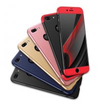 GKK 360 калъф кейс за iPhone 8 Plus, черен, червен, златен, розов, син, снимка 8 - Калъфи, кейсове - 23000278