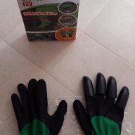 Нови специални градинарски ръкавици с пластмасови пръсти, водоустойчиви, снимка 6 - Други инструменти - 17781641